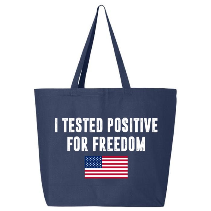 I Test Positive For Freedom USA 25L Jumbo Tote