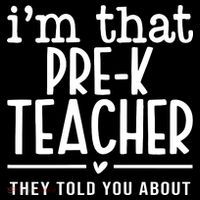 I’M That Pre K Teacher They Told You About City Backpack
