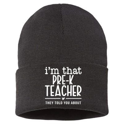 I’M That Pre K Teacher They Told You About Sustainable Knit Beanie