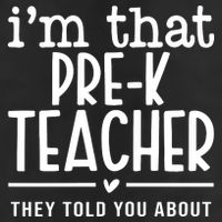 I’M That Pre K Teacher They Told You About 25L Jumbo Tote