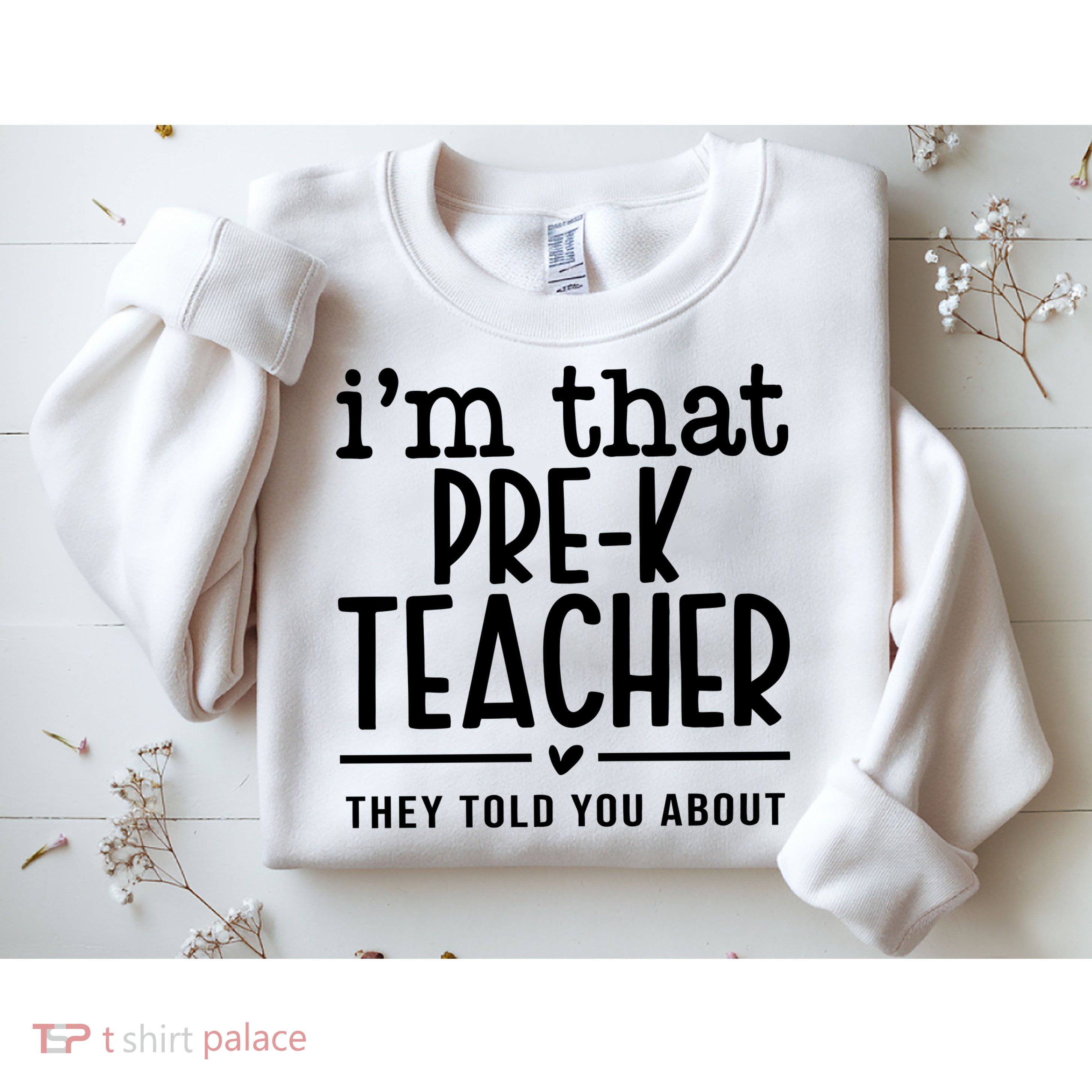 I’M That Pre K Teacher They Told You About Sweatshirt