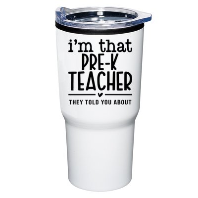 I’M That Pre K Teacher They Told You About Tumbler