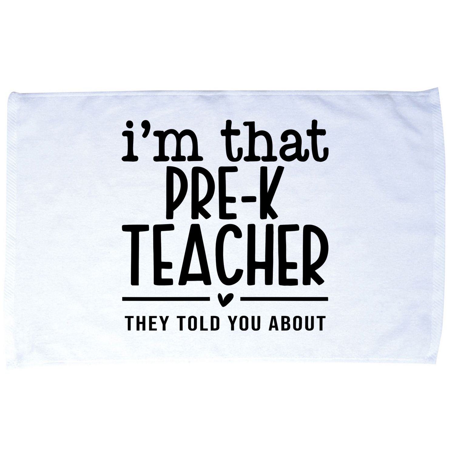 I’M That Pre K Teacher They Told You About Microfiber Hand Towel