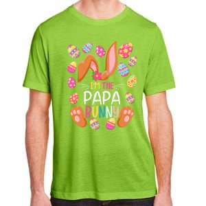 I'm The Papa Bunny Easter Funny Easter Mother's Day Gift Adult ChromaSoft Performance T-Shirt