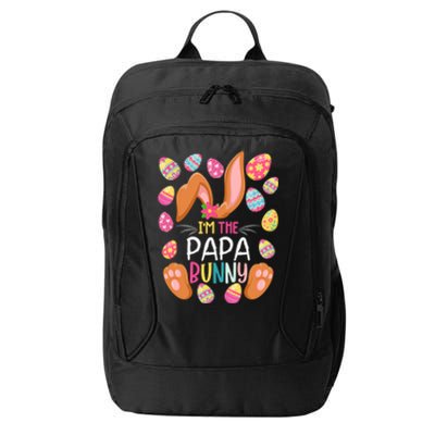 I'm The Papa Bunny Easter Funny Easter Mother's Day Gift City Backpack