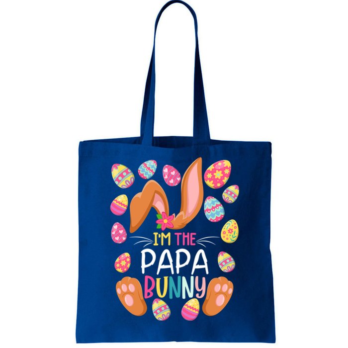 I'm The Papa Bunny Easter Funny Easter Mother's Day Gift Tote Bag