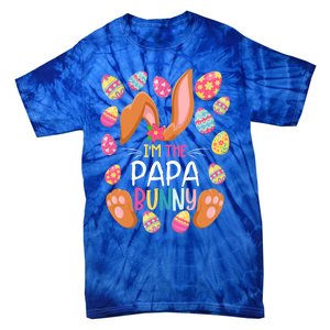 I'm The Papa Bunny Easter Funny Easter Mother's Day Gift Tie-Dye T-Shirt