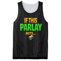 If This Parlay Hits Funny Betting Fans Gambler Mesh Reversible Basketball Jersey Tank