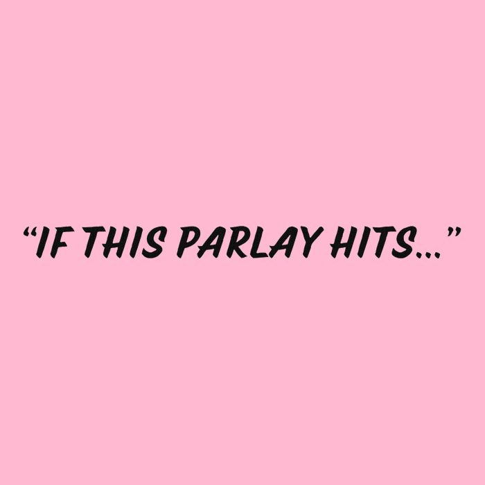 If This Parlay Hits Short Acrylic Beanie