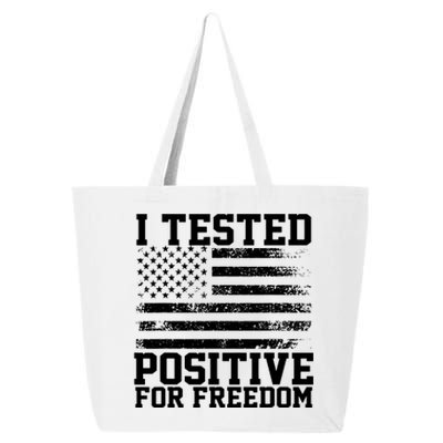 I Tested Positive For Freedom Republican Party American Flag 25L Jumbo Tote