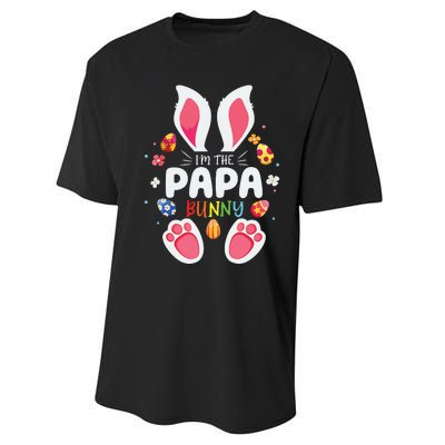 Im The Papa Bunny Matching Family Easter Party Performance Sprint T-Shirt