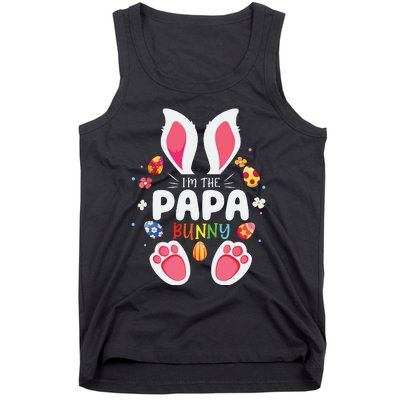 Im The Papa Bunny Matching Family Easter Party Tank Top