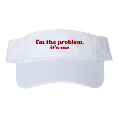 IM The Problem ItS Me Valucap Bio-Washed Visor