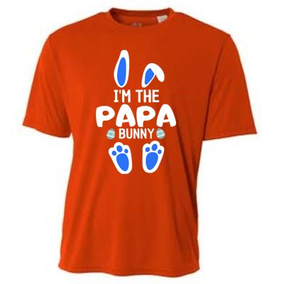 Im The Papa Bunny Humor Easter Day Cool Gift For Dad Tee Gift Cooling Performance Crew T-Shirt