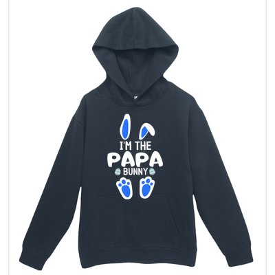 Im The Papa Bunny Humor Easter Day Cool Gift For Dad Tee Gift Urban Pullover Hoodie