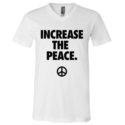 Increase The Peace V-Neck T-Shirt