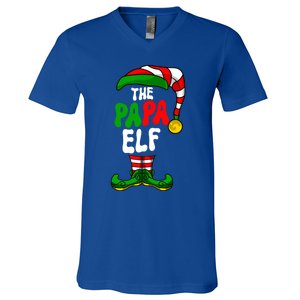 I'm The Papa Group Merry Christmas Matching Family Funny Sweatshir V-Neck T-Shirt