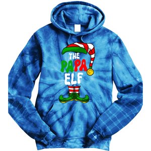 I'm The Papa Group Merry Christmas Matching Family Funny Sweatshir Tie Dye Hoodie