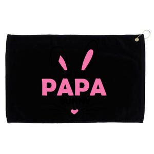 I'm The Papa Bunny Graphic Cute Easter Day Costume Gift Grommeted Golf Towel