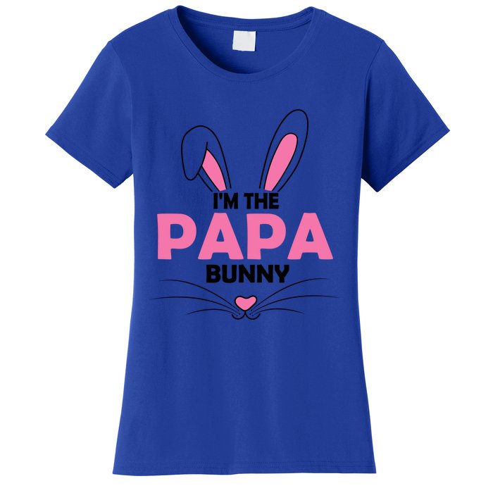 I'm The Papa Bunny Graphic Cute Easter Day Costume Gift Women's T-Shirt