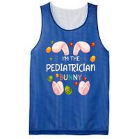 I'm The Pediatrician Bunny Funny Matching Family Easter Day Great Gift Mesh Reversible Basketball Jersey Tank