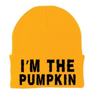 IM The Pumpkin Jackolantern Pumpkin Halloween Costume Couple Funny Halloween Knit Cap Winter Beanie