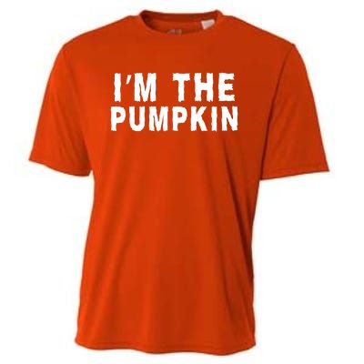 IM The Pumpkin Jackolantern Pumpkin Halloween Costume Couple Funny Halloween Cooling Performance Crew T-Shirt