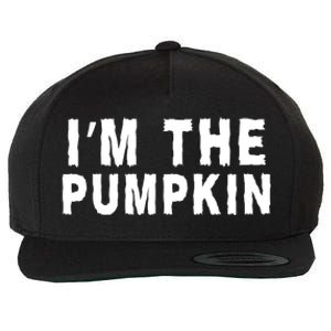 IM The Pumpkin Jackolantern Pumpkin Halloween Costume Couple Funny Halloween Wool Snapback Cap