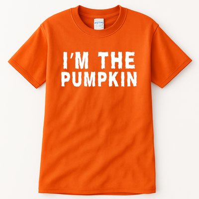 IM The Pumpkin Jackolantern Pumpkin Halloween Costume Couple Funny Halloween Tall T-Shirt