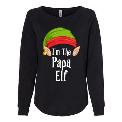 I'm The Papa Cute Gift Family Christmas Pajamas Great Gift Womens California Wash Sweatshirt