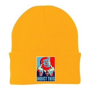 Indict This Pro Donald Trump Funny Knit Cap Winter Beanie