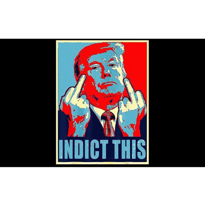 Indict This Pro Donald Trump Funny Bumper Sticker