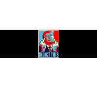 Indict This Pro Donald Trump Funny Bumper Sticker