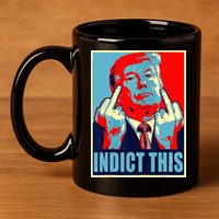 Indict This Pro Donald Trump Funny 11oz C Handle Ceramic Mug