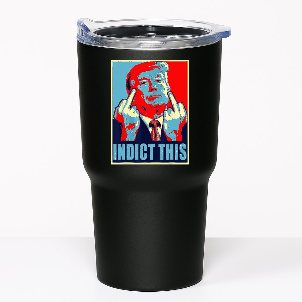 Indict This Pro Donald Trump Funny Tumbler