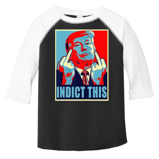 Indict This Pro Donald Trump Funny Toddler Fine Jersey T-Shirt