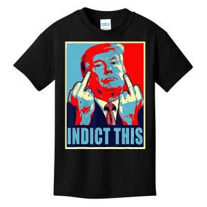 Indict This Pro Donald Trump Funny Kids T-Shirt