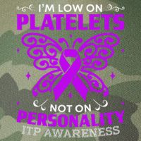 Immune Thrombocytopenic Purpura Itp Awareness Legacy Tie Dye Trucker Hat