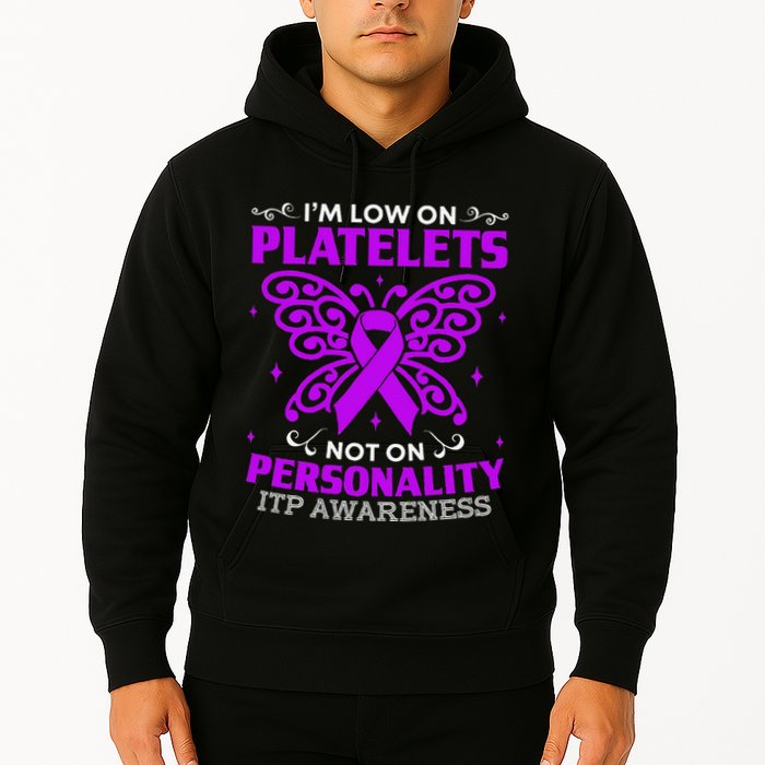 Immune Thrombocytopenic Purpura Itp Awareness Hoodie