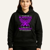 Immune Thrombocytopenic Purpura Itp Awareness Hoodie