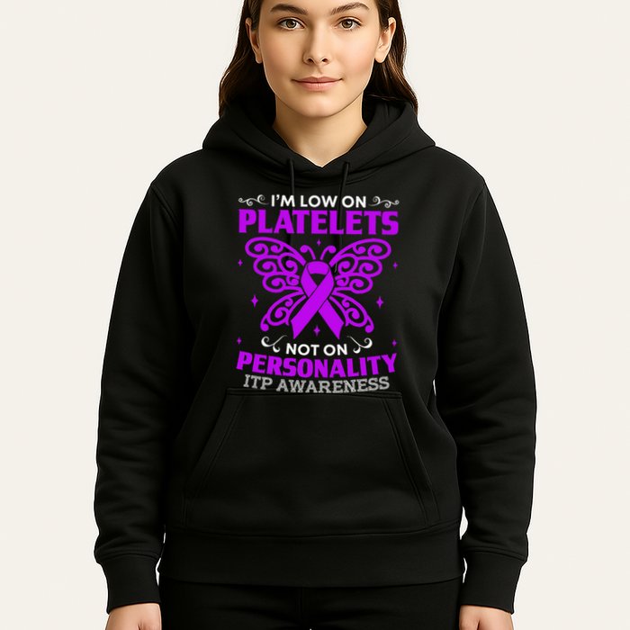 Immune Thrombocytopenic Purpura Itp Awareness Hoodie