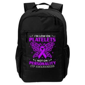 Immune Thrombocytopenic Purpura Itp Awareness Daily Commute Backpack