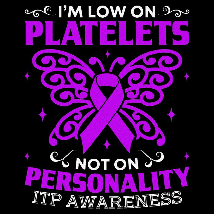 Immune Thrombocytopenic Purpura Itp Awareness 7-Panel Snapback Hat