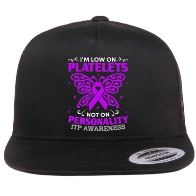 Immune Thrombocytopenic Purpura Itp Awareness Flatbill Hat