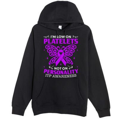 Immune Thrombocytopenic Purpura Itp Awareness Premium Pullover Hoodie