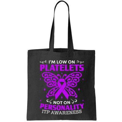 Immune Thrombocytopenic Purpura Itp Awareness Bag