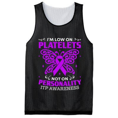 Immune Thrombocytopenic Purpura Itp Awareness Mesh Reversible Basketball Jersey Tank