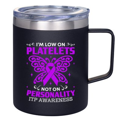 Immune Thrombocytopenic Purpura Itp Awareness 12oz Stainless Steel Coffee Mug