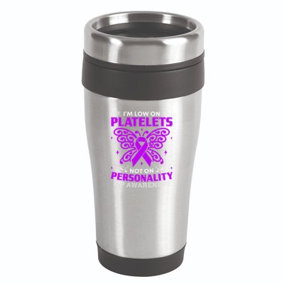Immune Thrombocytopenic Purpura Itp Awareness 16oz Travel Tumbler