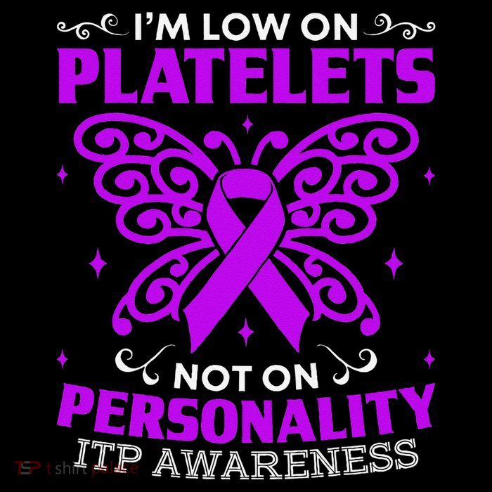 Immune Thrombocytopenic Purpura Itp Awareness Cooling Performance Long Sleeve Crew